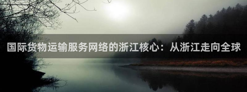 okpay钱包官网版2023：国际货物运输服务网络的浙江