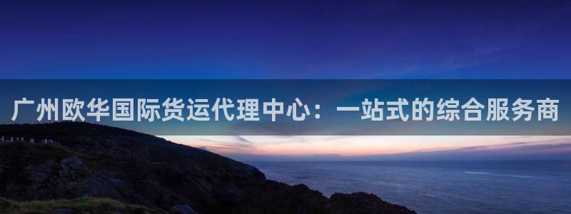 okpay钱包官网版：广州欧华国际货运代理中心：一站式的
